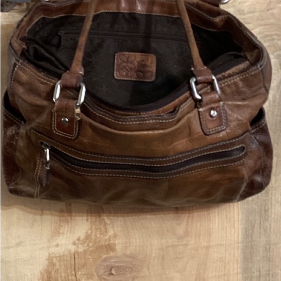 Vintage Fossil Women’s Genuine Shoulder Bag - Picture 6 of 9